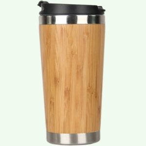 Mug isotherme en bois.