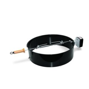 Tournebroche pour BBQ Kettle Weber charbon de bois 22 pouces