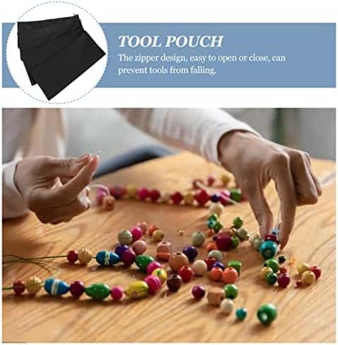 Pochette Multifonctions TEHAUX: Rangement Idéal pour Matériel d’Art, Maquillage et Gadgets – Image 4