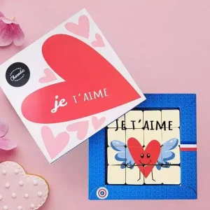 Coffret de chocolats puzzle Saint Valentin – Chocodic