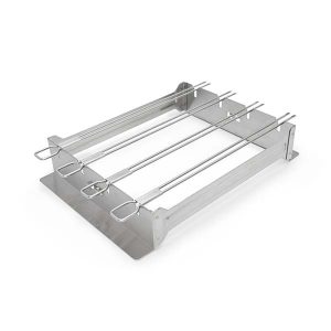 Support pour brochettes en acier inoxydable de Broil King