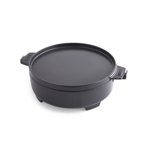 Cocotte duo Weber système gourmet