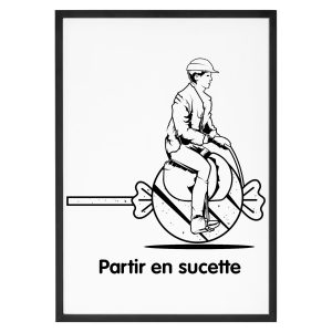 Affiche « Partir en sucette »