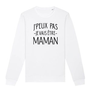 Pull « je peux pas, je vais être maman » – Pour Femme
