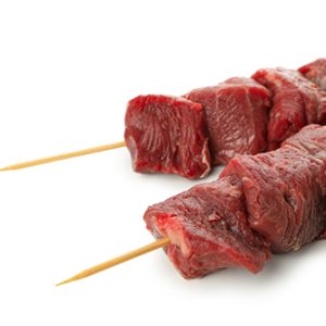 Brochettes de veau, 1 kg
