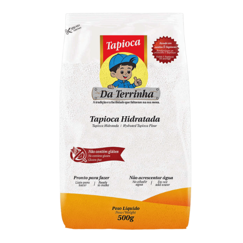 Tapioca Hidratada Da Terrinha 500g