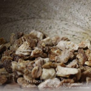Ecorce de citron en morceaux