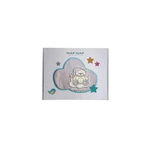 Couverture teddy gris 140 x 110 cm