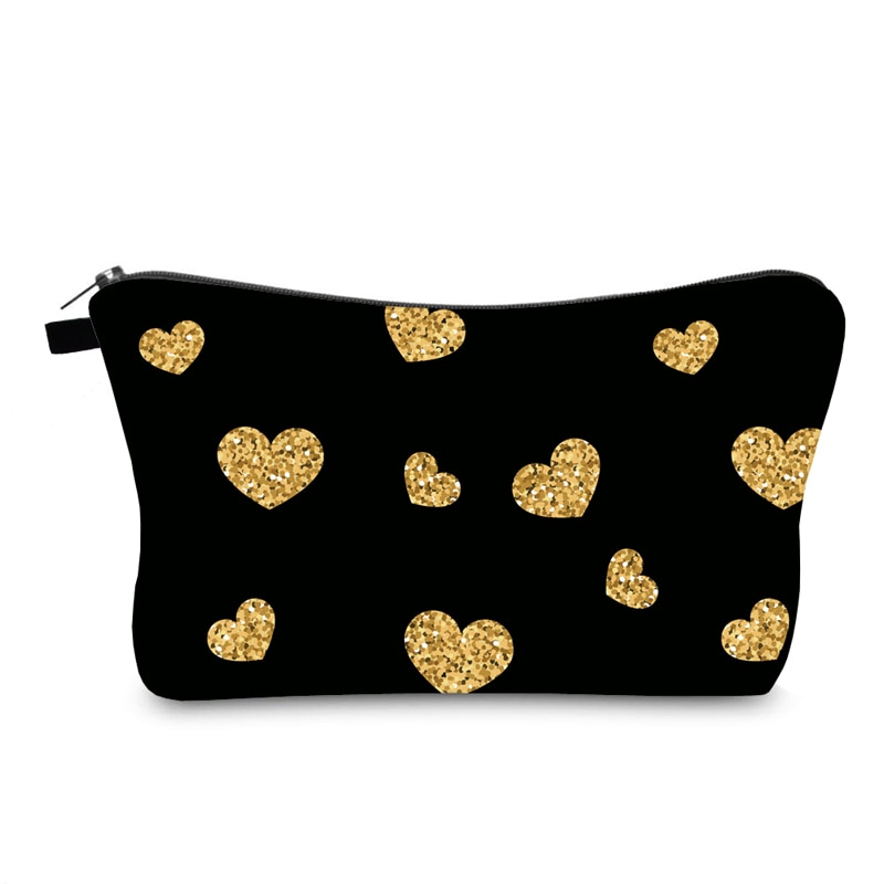 Pochette Maquillage Cœurs