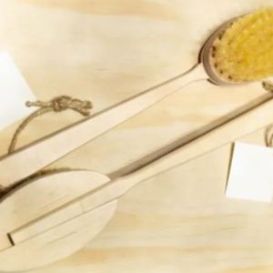 BROSSE À CORPS EN BOIS