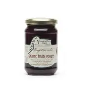 Confiture Quatre fruits rouges (370g)