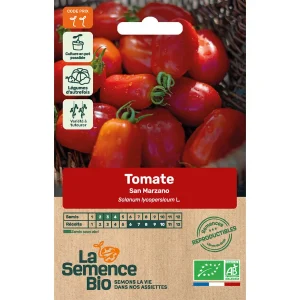 Graines biologiques Tomate San Marzano