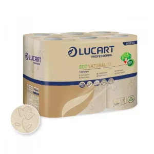 Papier toilette Econatural Lucart X8 soit 96 rouleaux