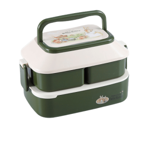 Lunch Box Verte Enfants Lapin