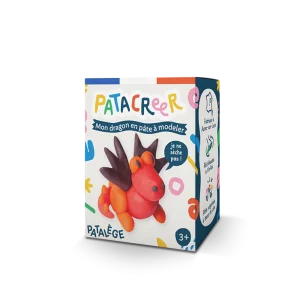 Kit à fabriquer Mon Dragon en Pâte à Modeler – Patacreer