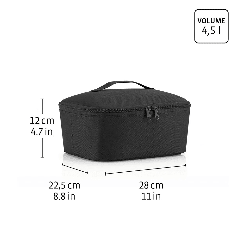 Sac isotherme Coolerbag M – Raffia Noir REISENTHEL – Image 3