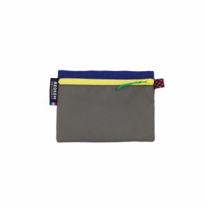 Porte-monnaie éco-responsable et upcyclé – Fabriqué en France – Gris