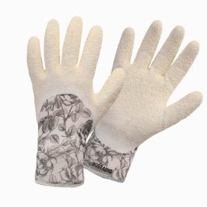 Gants Femme Travaux Flower