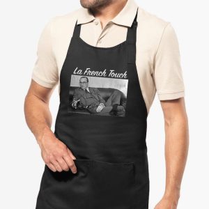 Tablier de cuisine « Chirac “La French Touch” » – 100% coton bio